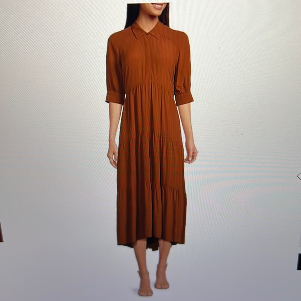 A Loves A tiered midi dress. NWT